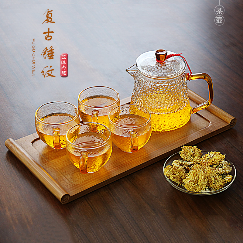玻璃茶壺茶杯套裝過濾茶壺家用加厚耐高溫茶水分離濾水壺泡茶壺在類目 餐飲具, 茶具, 茶壺中 - 來自Buy2taobao.com提供專業的淘寶代購服務