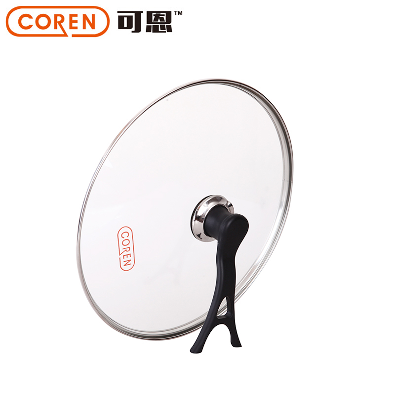 COREN kuge Saipuruisi Lid Tempered glass lid 30cm Lid can be vertical handlein the Kitchen/Cooking utensils , Cooking utensils , Cookware/Pot/Kettle , Lid category - from Buy2taobao.com to provide professional Taobao agent buy service