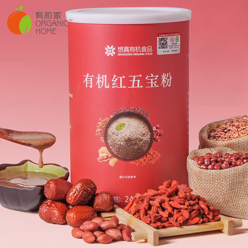 想真有机红五宝粉 冲调粉 红枣枸杞红米代粥早餐补食品有机礼盒在类目 咖啡/麦片/冲饮, 天然粉粉食品中 - 来自Buy2taobao.com提供专业的淘宝代购服务