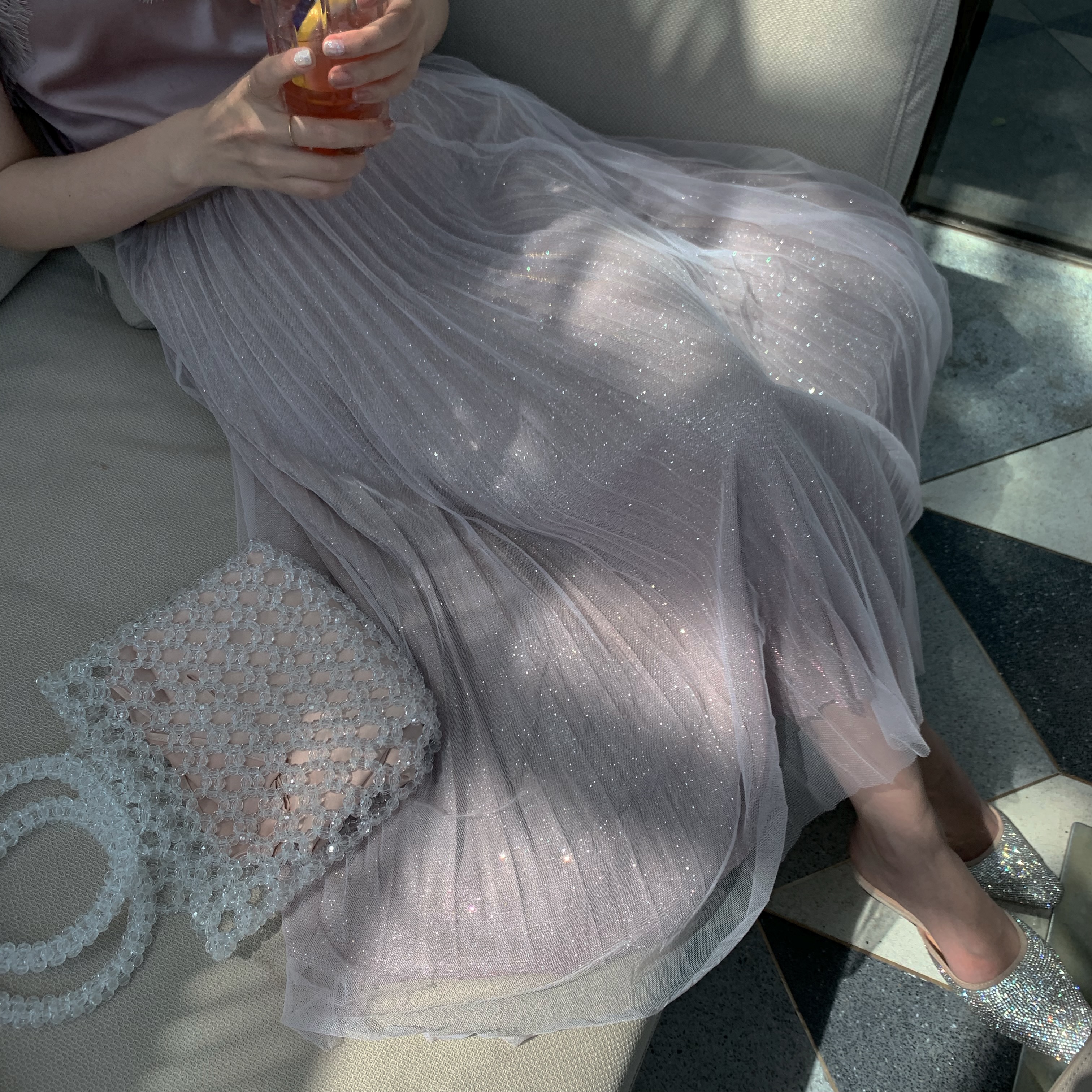 mimius2019 Spring and summer new pattern Simplicity Versatile Mid length version temperament Sweet Show thin A word skirt Jacobs Pleated skirtin the Women's clothing/Boutique , Skirts category - from Buy2taobao.com to provide professional Taobao agent buy service