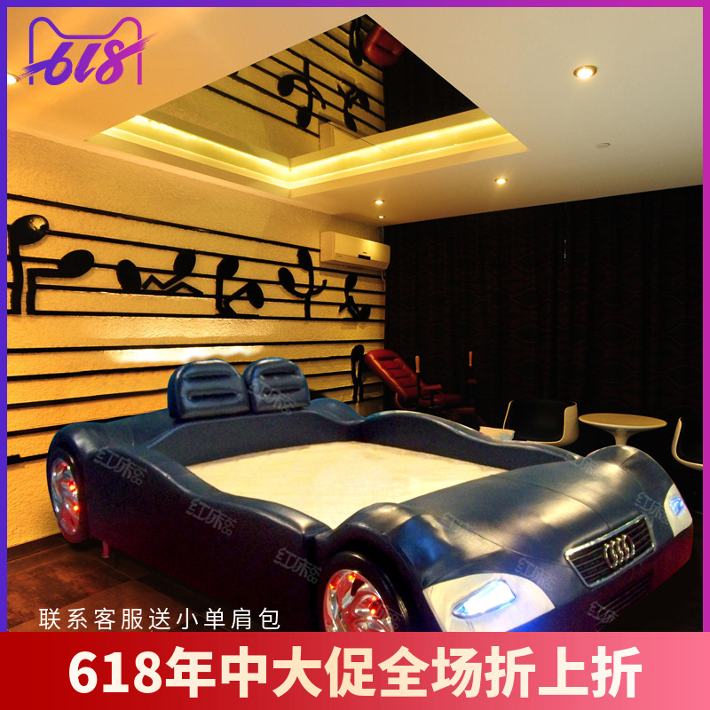 创意酒店床艺术酒店床电动情趣床主题轻奢精品宾馆车型水床跑车床|ruв категории жилой мебели, кровать класса, 皮艺床 - от Buy2taobao.com для оказания профессиональной услуги покупки агента Taobao