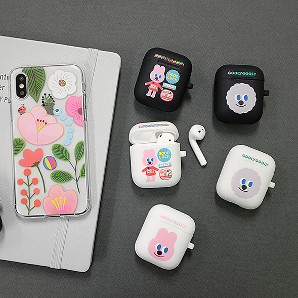 the republic of korea Illustrator Lovely Hand drawn Cartoon airPods Apple Bluetooth wireless Headphone box smart coverin the 3C Digital Accessories, MP3/MP4 Fitting , Headphone Accessories category - from Buy2taobao.com to provide professional Taobao agent buy service