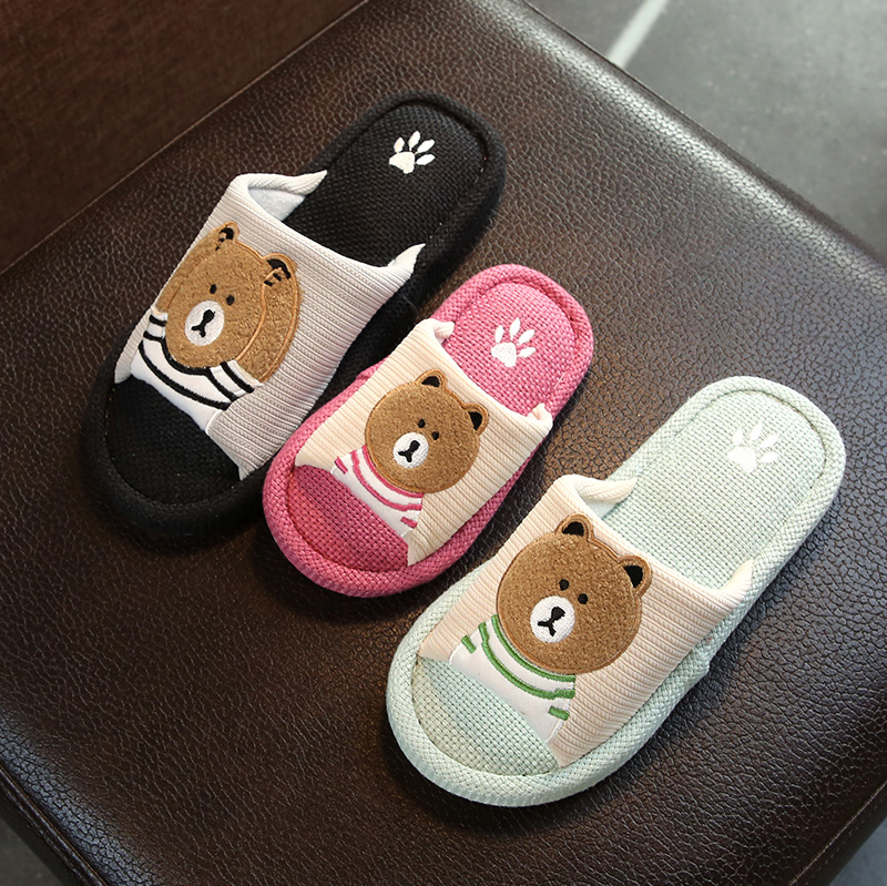 spring and autumn lovely Home Furnishing Flax slipper baby men and women child summer indoor Four seasons non-slip slipper childrenin the Shoes/Baby Shoes/Parent-child shoes , Slippers category - from Buy2taobao.com to provide professional Taobao agent buy service
