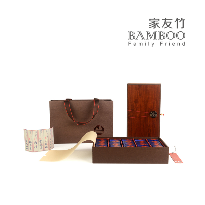 家友竹新品定制款简易包装礼盒茶叶盒铁观音柑普茶通用茶包装竹盒|ruв категории упаковка, упаковка пищевых продуктов, упаковка чая - от Buy2taobao.com для оказания профессиональной услуги покупки агента Taobao