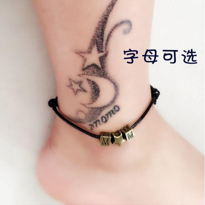 manual Korean Edition Retro man Anklet Simplicity lady Red rope Bell anklets Korean Edition letter Ankletin the Accessories/Fashion Jewelry, Anklets category - from Buy2taobao.com to provide professional Taobao agent buy service