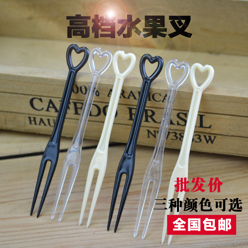 一包包邮透明塑料独立装水果签蛋糕叉点心叉一次性水果叉子单支装在类目 餐饮具, 餐具, 水果叉/水果签中 - 来自Buy2taobao.com提供专业的淘宝代购服务