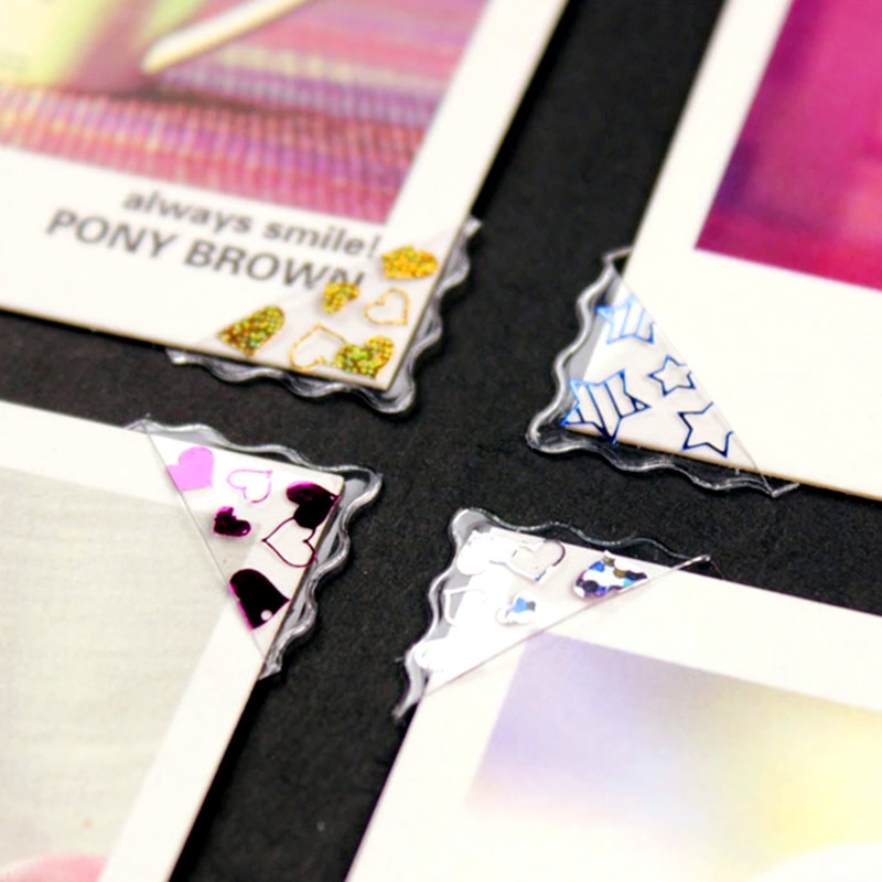Colorful Gilding Hot silver transparent Photo Corner Post Pregnancy diary baby grow up Autograph book diy Album Accessoriesin the Toy/Childs/Puzzle/Building block/Model , Baby Souvenirs/Personalized Products , Yearbook category - from Buy2taobao.com to provide professional Taobao agent buy service