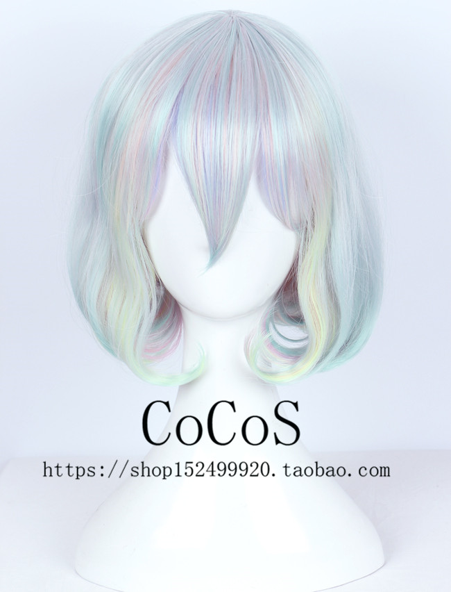 現貨 寶石之國 鑽石cos假發 內扣 波波頭 原宿漸變假發 送發網在類目 模玩/動漫/周邊/cos/桌遊, Cosplay服飾/道具/服務, COSPLAY配件/道具/人偶服中 - 來自Buy2taobao.com提供專業的淘寶代購服務