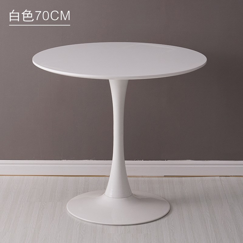 negotiating table round table white household Coffee shop Table balcony Small round table Northern Europe Simplicity leisure time woodiness circularin the Residential furniture , Tables , Dining table category - from Buy2taobao.com to provide professional Taobao agent buy service
