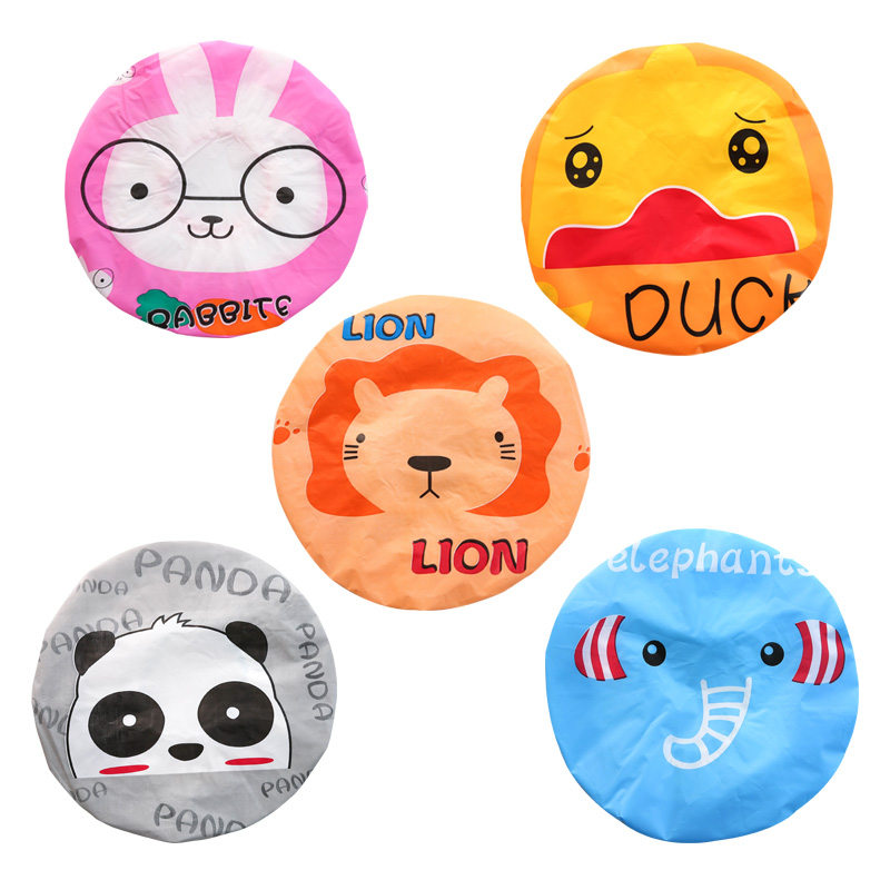 6 loading waterproof Shower cap Cartoon animal lovely adult Bathing cap Female models take a shower Headgear kitchen Anti-oil Capin the Family/Personal Cleaning Tools , Personal care cleaning appliances , Shower cap category - from Buy2taobao.com to provide professional Taobao agent buy service