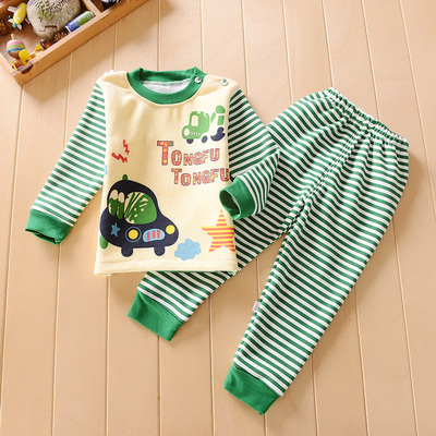 新款儿童加绒保暖内衣套装 男女童保暖秋衣裤