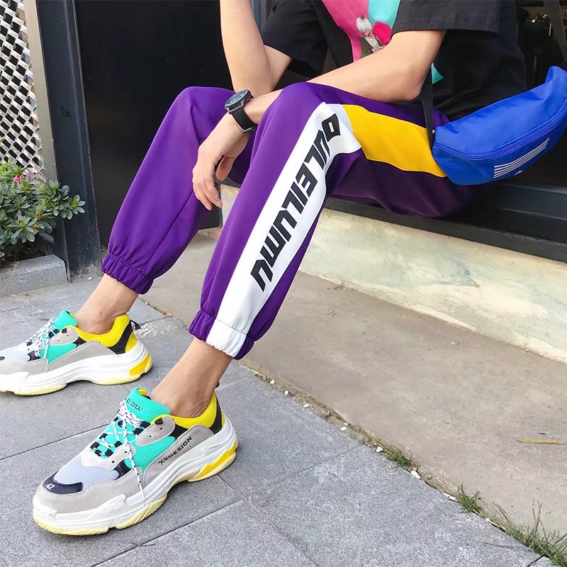 韩版运动裤男士宽松休闲裤九分裤情侣嘻哈裤hiphop裤子潮流哈伦裤在类目 男装, 休闲裤中 - 来自Buy2taobao.com提供专业的淘宝代购服务