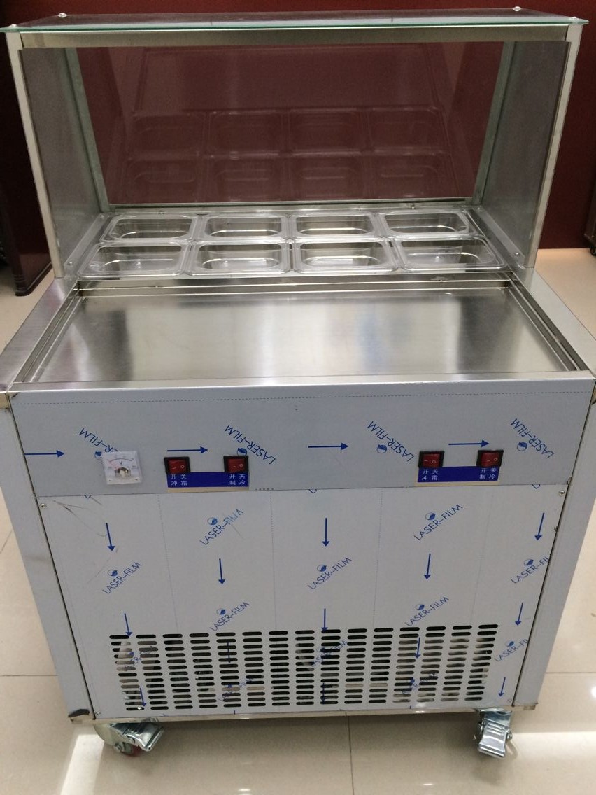 樂傑LJS220-1D8雙壓雙控炒酸奶機 卷冰機8個冷藏格 大功率炒冰機在類目 廚房電器, 商用廚電, 其他商用廚電中 - 來自Buy2taobao.com提供專業的淘寶代購服務
