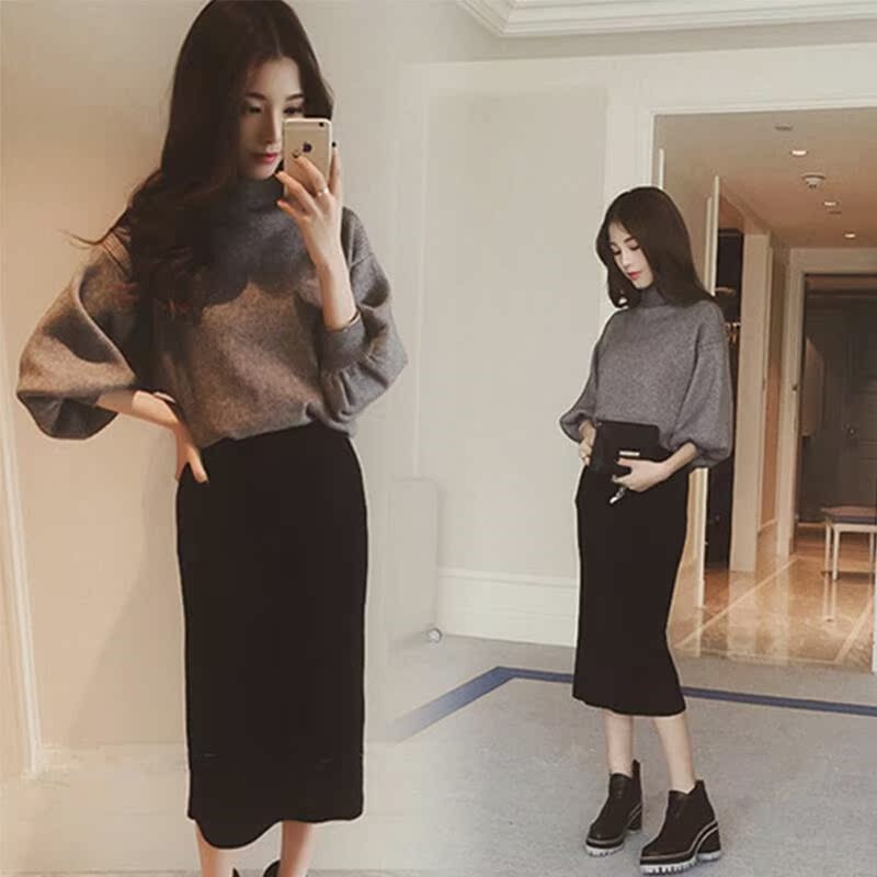 spring and autumn Paige skirt Mid length version new pattern Elastic force One pace skirt Self cultivation Show thin Large Split ends Skirtin the Women's clothing/Boutique , Skirts category - from Buy2taobao.com to provide professional Taobao agent buy service