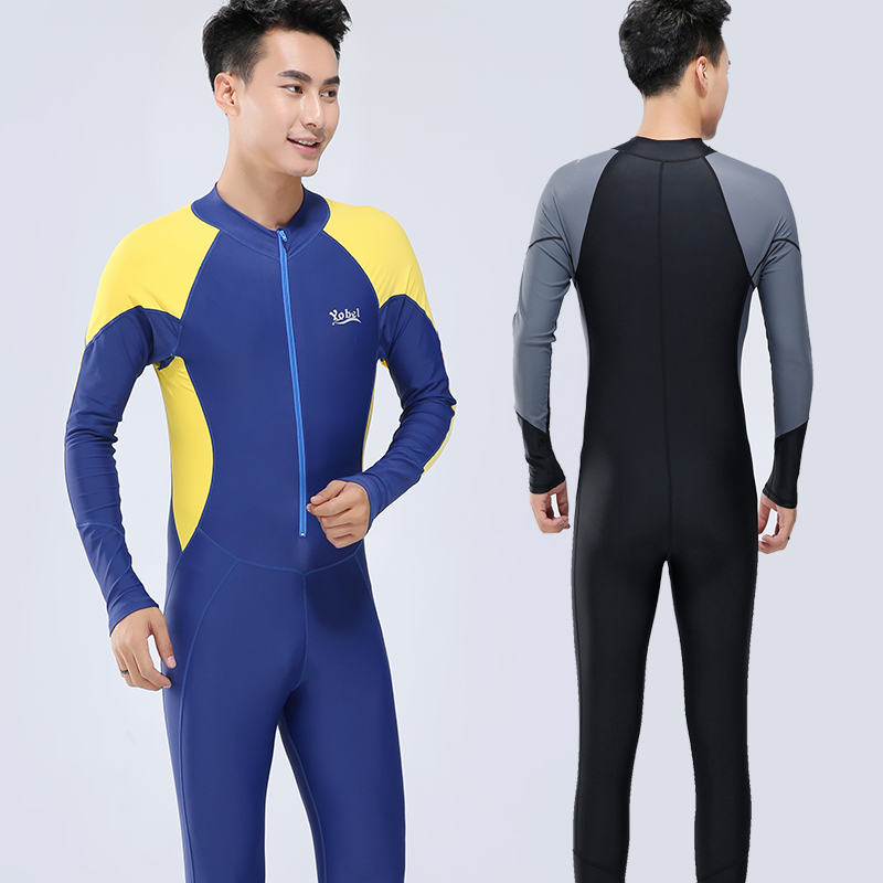 new pattern YOBEL man Long sleeve Conjoined Wetsuit Snorkeling Quick drying Sunscreen outdoors surfing zipper Jellyfish clothingin the Outdoor/Mountaineer/Camping/Travel Goods , Outdoor clothing , Wetsuit category - from Buy2taobao.com to provide professional Taobao agent buy service