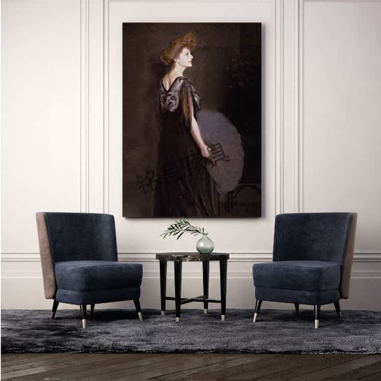 Northern Europe solid wood Sofa chairs Simplicity Single Coffee Chairs Open Houses Leisure chair American style Fabric art Sales offices Negotiate chairin the Residential furniture , Class Seats , Chairs , Chair category - from Buy2taobao.com to provide professional Taobao agent buy service