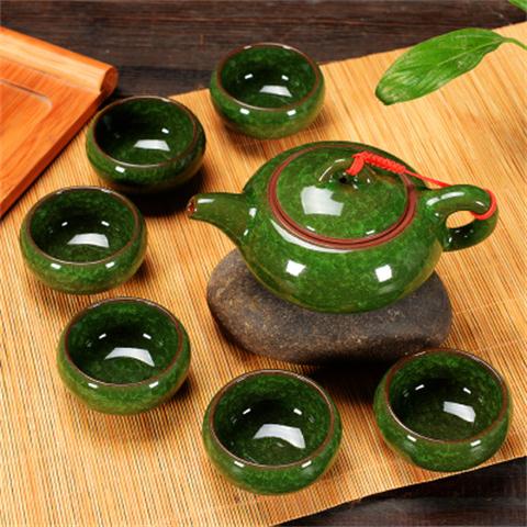 特价冰裂茶具套装陶瓷一壶六杯功夫茶具冰裂釉纹六色礼品茶具茶壶在类目 餐饮具, 茶具, 整套茶具中 - 来自Buy2taobao.com提供专业的淘宝代购服务