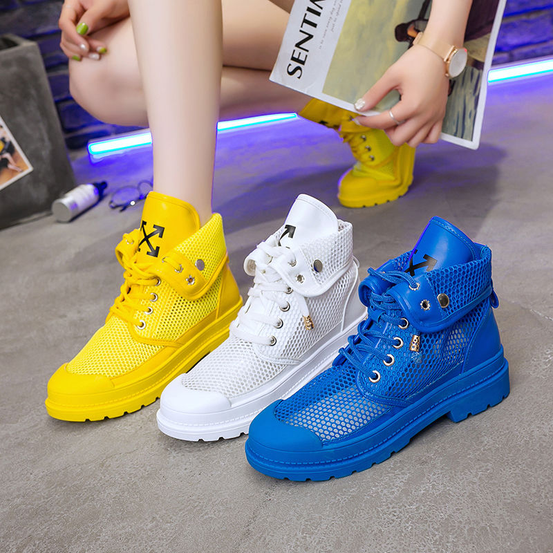 Hollow Europe station Net surface Riding boots 2019 summer new pattern Mesh shoes Cool boots ventilationin the Family/Personal Cleaning Tools , Housework/Floor cleaning equipment , Wipe slippers category - from Buy2taobao.com to provide professional Taobao agent buy service