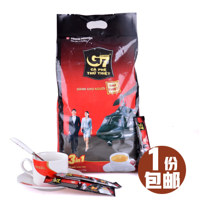 越南进口咖啡正品G7中原g7三合一即速溶咖啡粉1600g100条特浓包邮在类目 咖啡/麦片/冲饮, 速溶咖啡/咖啡豆/粉, 速溶咖啡中 - 来自Buy2taobao.com提供专业的淘宝代购服务