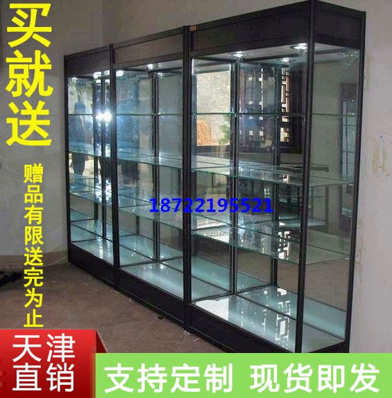 天津钛合金柜珠宝饰品展示柜模型玻璃汽车用品展柜定做木质烤新品在类目 商业/办公家具, 货架/展柜, 精品展柜/陈列柜中 - 来自Buy2taobao.com提供专业的淘宝代购服务