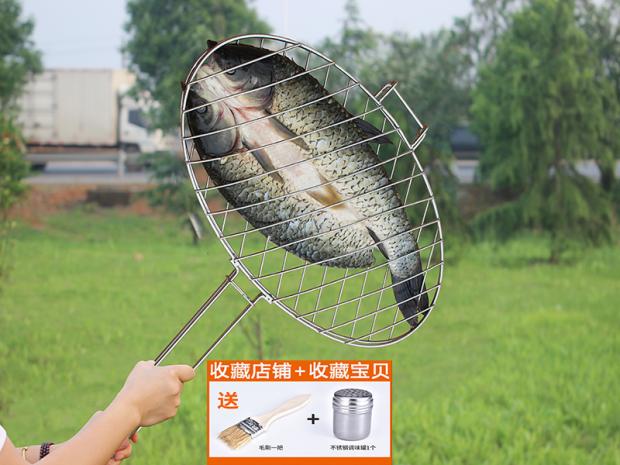 Fish clip Stainless steel commercial Large Bold Fish clip Roast Chicken household Grill rack Fish clip circularin the Kitchen/Cooking utensils , Barbecue/Bakeware , BBQ oven/Barbecue DIY Appliance , Meshes category - from Buy2taobao.com to provide professional Taobao agent buy service