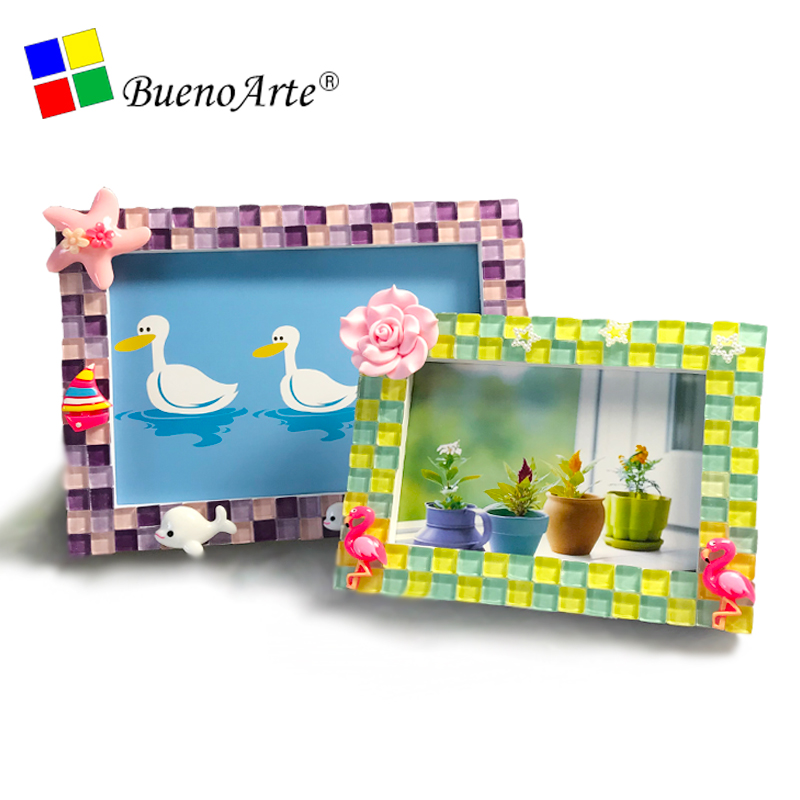 Mosaic diy Photo frame Handwork originality Material package Private Customize self-control personality gift kindergarten Children's paintingsin the Home accessories , Frame/Frames category - from Buy2taobao.com to provide professional Taobao agent buy service