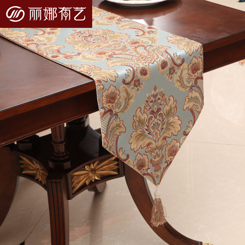 European and American style Luxurious modern Simplicity Table flag Table cloth Bed flag bed end towel TV cabinet tea table Shoe cabinet Table flagin the Home Fabric , Table cloth , Table flag category - from Buy2taobao.com to provide professional Taobao agent buy service