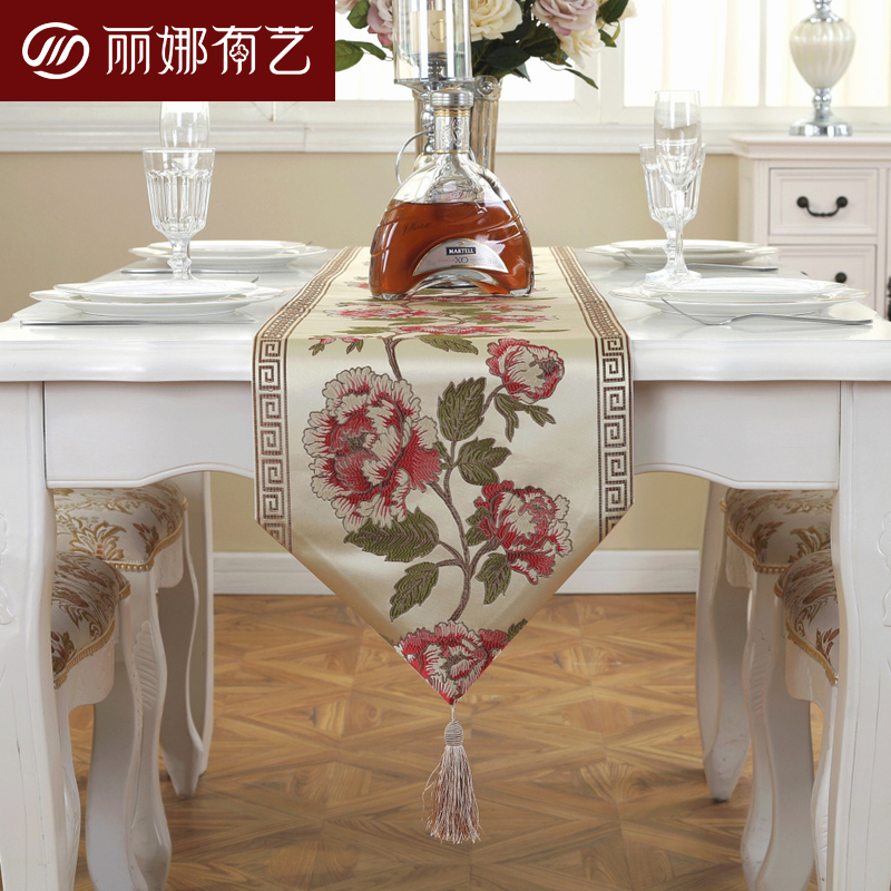 現代簡約歐美中式奢華桌旗餐桌布 床旗床尾巾 電視櫃茶幾鞋櫃桌旗在類目 居家布藝, 餐桌布藝, 桌旗中 - 來自Buy2taobao.com提供專業的淘寶代購服務