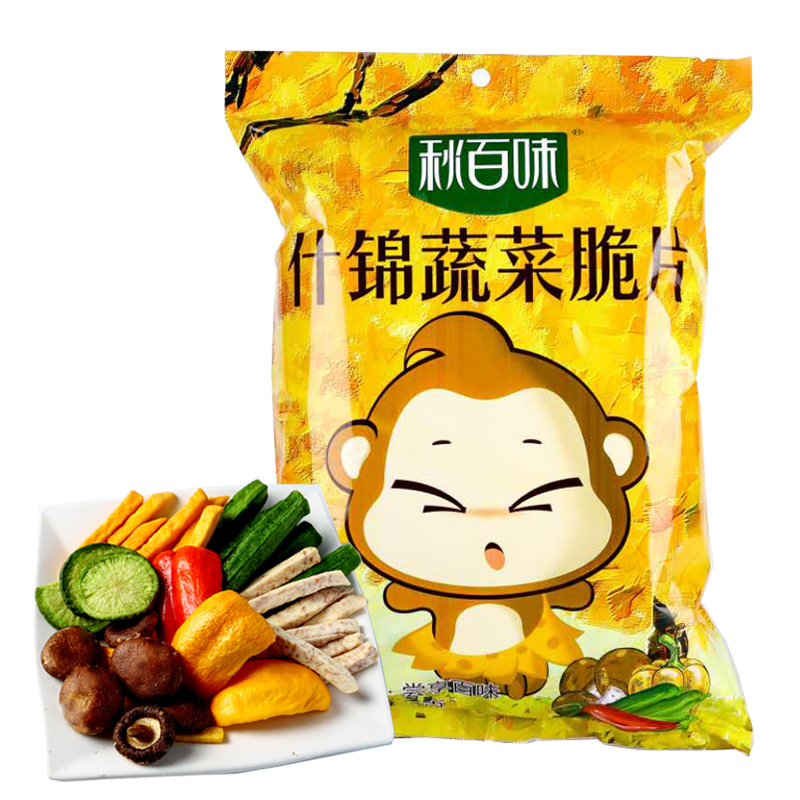 秋百味什锦蔬菜脆片108g 综合蔬果干美味休闲零食|msdalam kategori makanan ringan/Nuts/Specialty, Manisan/jujube/Plum/buah-buahan kering, buah-buahan dan sayur-sayuran kering - dari Buy2taobao.com untuk memberikan perkhidmatan ejen Taobao profesional membeli