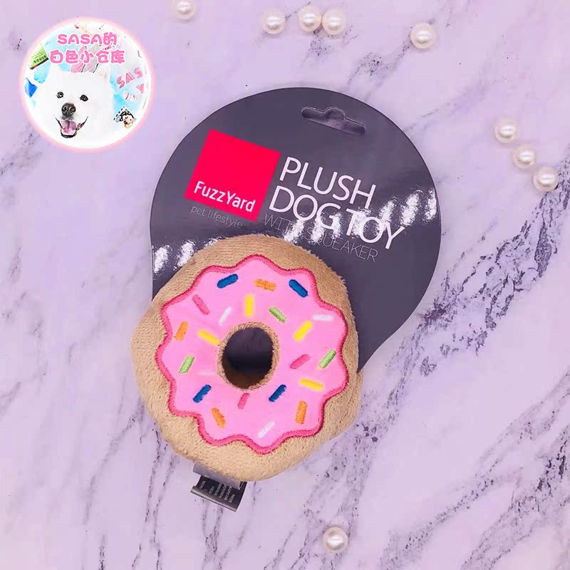 Sasa小仓库 澳洲FuzzYard福希雅甜甜圈宠物毛绒发声玩具两只装|msdalam kategori haiwan peliharaan/makanan haiwan dan bekalan, Cat/Mainan anjing, mainan bunyi - dari Buy2taobao.com untuk memberikan perkhidmatan ejen Taobao profesional membeli