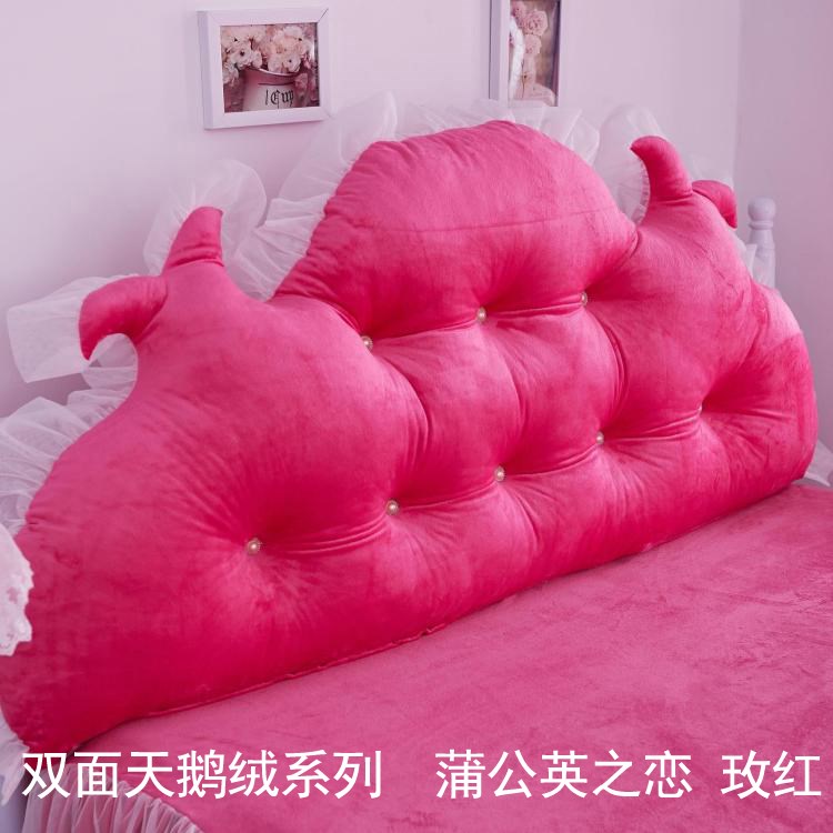 the republic of korea Agency purchase Bedside Cushion Pillows triangle Soft roll backrest American style Containing core Double Tatami The bedin the Home Fabric , Pillow/Pillow category - from Buy2taobao.com to provide professional Taobao agent buy service