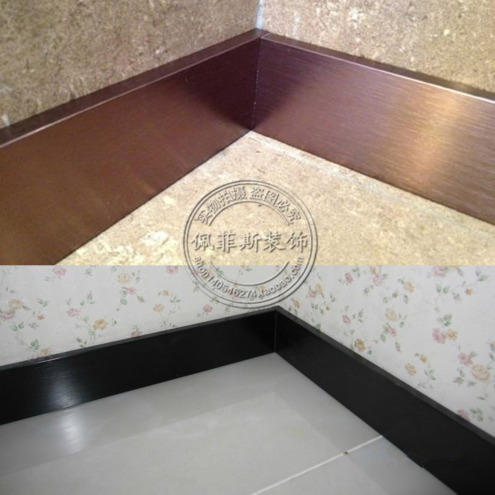 不锈钢 装饰线条 踢脚线 收边条包边条 佩菲斯 地脚线 墙角线条L在类目 家装主材, 地板, 地板附件, 踢脚线中 - 来自Buy2taobao.com提供专业的淘宝代购服务