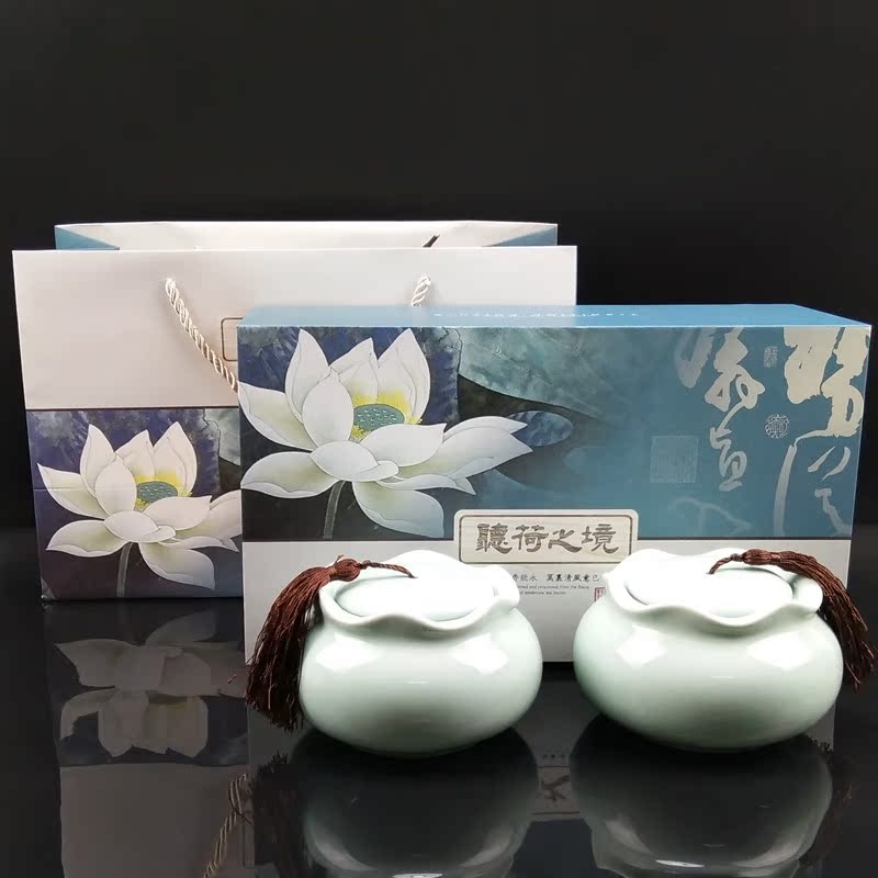 茶叶包装盒铁罐铁盒茶罐礼盒陶瓷茶具恩施玉露现货不单卖配本店茶|msdalam kategori pinggan mangkuk, set teh, caddy teh - dari Buy2taobao.com untuk memberikan perkhidmatan ejen Taobao profesional membeli
