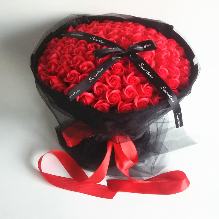 99朵香皂玫瑰花束浪漫生日礼物送给男女生闺蜜七夕情人节创意礼品|ruв категории фестиваль товаров/подарок, творческие подарки, мыло - от Buy2taobao.com для оказания профессиональной услуги покупки агента Taobao