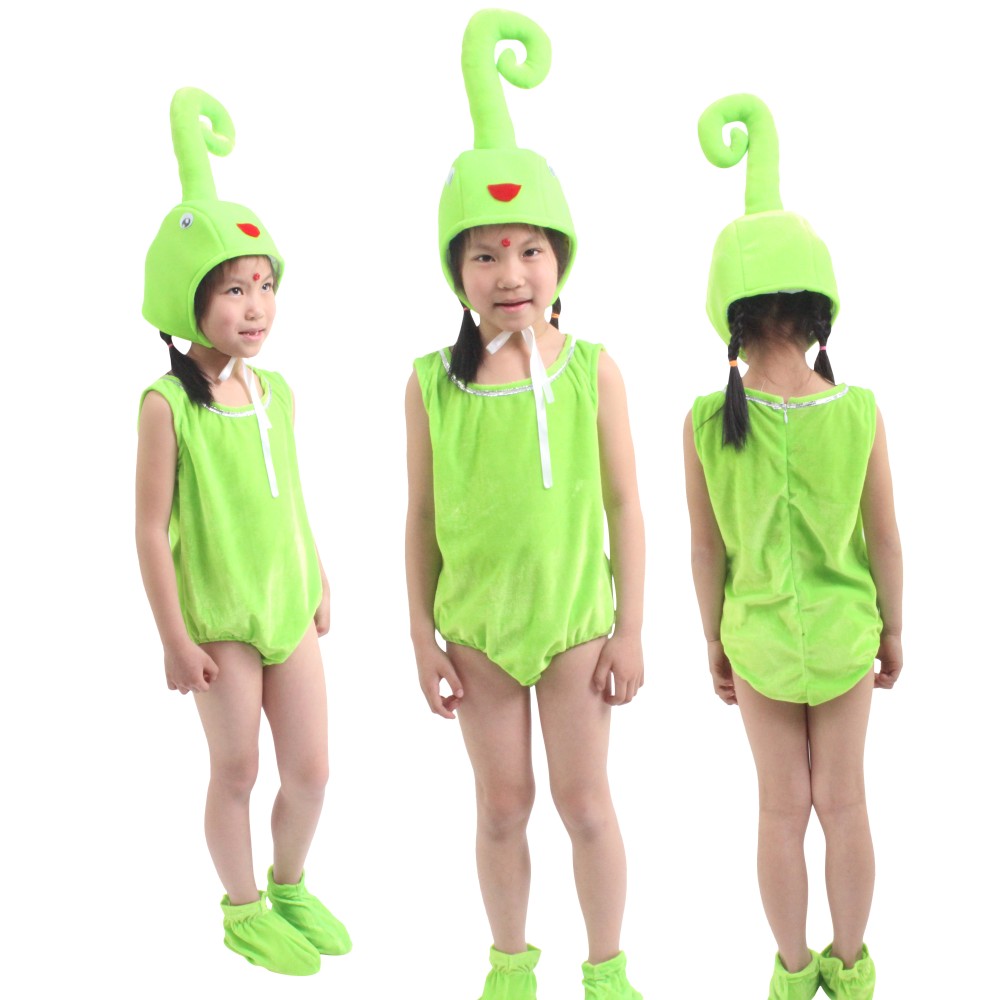 六一幼儿园发芽的小禾苗种子舞蹈演出服儿童成人豆芽舞台表演服装在类目 童装/婴儿装/亲子装, 儿童演出服中 - 来自Buy2taobao.com提供专业的淘宝代购服务