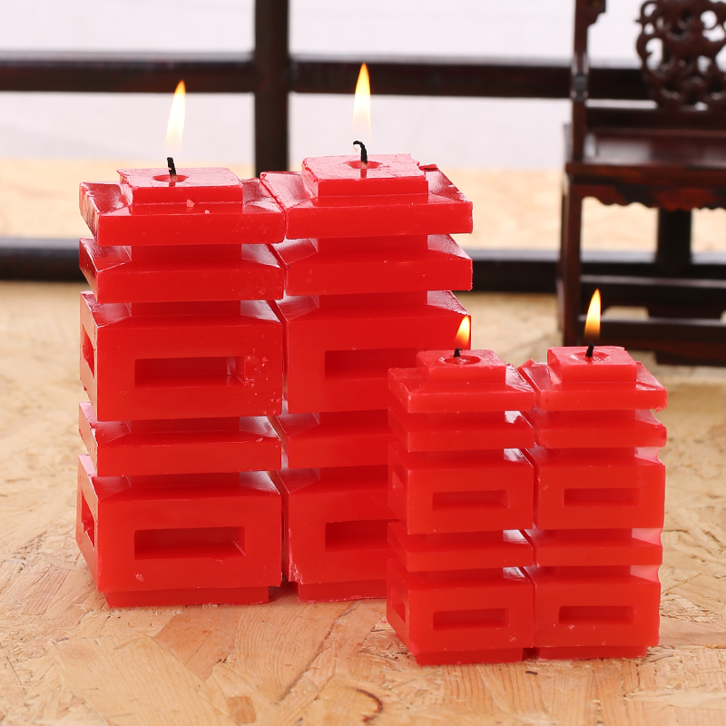 marry Wedding supplies Chinese style Double Happiness candle romantic Wedding wedding Marriage room decorate arrangement Jubilation Candlein the Festive supplies/Gift , Candle category - from Buy2taobao.com to provide professional Taobao agent buy service
