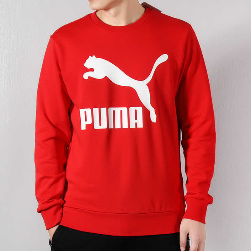puma彪馬男潮2019夏季新款運動服休閑套頭衫圓領新年款紅色衛衣在類目 運動服/休閒服裝, 運動衛衣/套頭衫中 - 來自Buy2taobao.com提供專業的淘寶代購服務