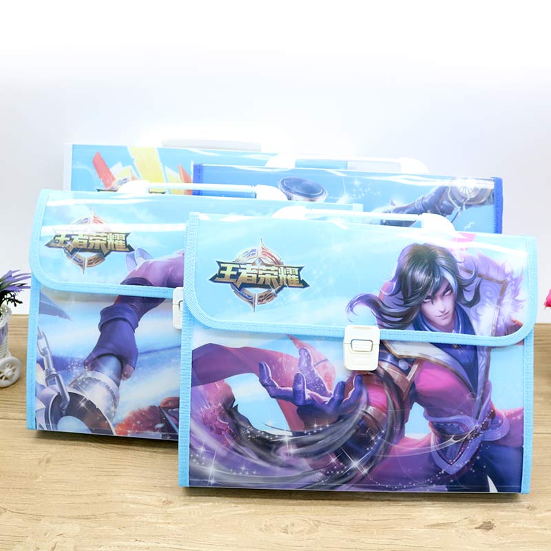 student Expanding multi-storey folder student King glory A4 Portable 12 High-capacity Folderin the Electronic Dictionary/Electronic paper book/Stationery , Shelves/Display items , Expanding/Service Pack category - from Buy2taobao.com to provide professional Taobao agent buy service