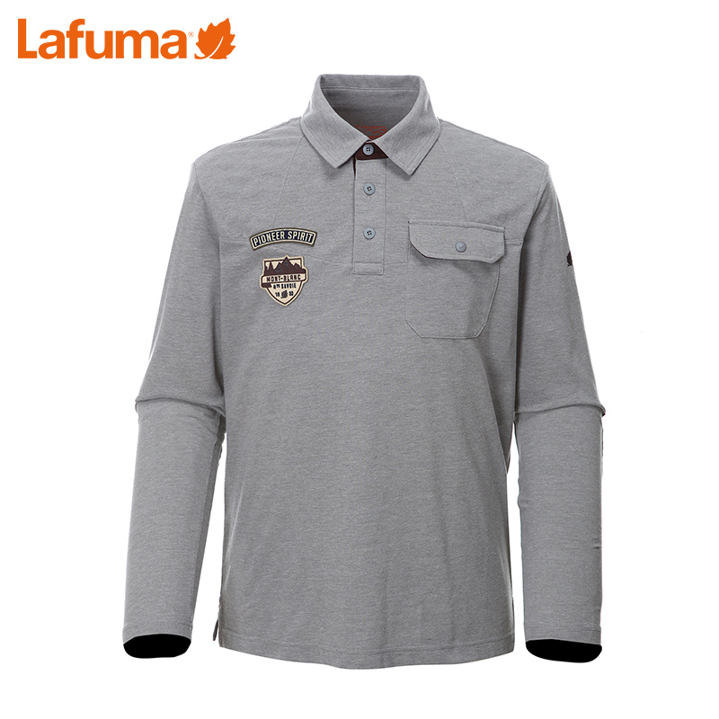 France LAFUMA Yue Fei Ye man outdoors Hiking Lapel Long sleeve POLO Sweater LME05C571in the Outdoor/Mountaineer/Camping/Travel Goods , Outdoor clothing , Quick-drying underwear , Quick-drying T-shirt category - from Buy2taobao.com to provide professional Taobao agent buy service