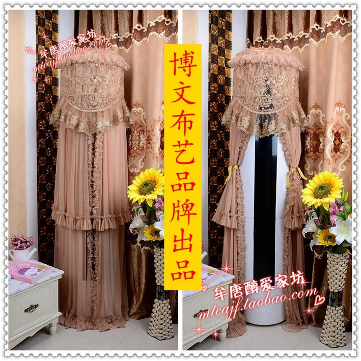 包邮博文布艺品牌金玫瑰圆形柜式空调套圆柱形立式空调罩防尘套在类目 居家布艺, 防尘保护罩, 空调罩中 - 来自Buy2taobao.com提供专业的淘宝代购服务