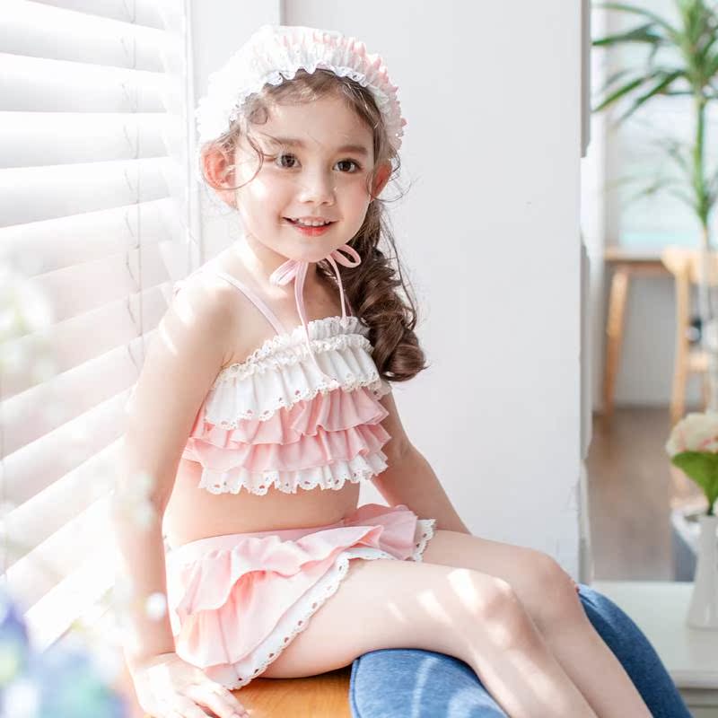 Tide brand in Hong Kong 2019 new pattern Korean Edition children Fission Skirt Bikini girlin the Sports/Yoga/Fitness/Fans supplies , Swim , Children's swimwear/Pants category - from Buy2taobao.com to provide professional Taobao agent buy service