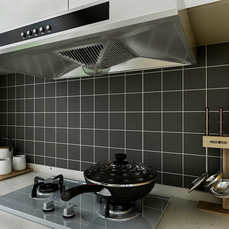 kitchen Sticker waterproof High temperature resistance ins wallpaper Black and white grid Northern Europe style ceramic tile Wall stickersin the Home accessories , Stickers , Wall Stickers category - from Buy2taobao.com to provide professional Taobao agent buy service