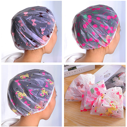 Japanese adult waterproof Shower cap Female models Cartoon Meng Department Bathing cap kitchen cook Lampblack r8cRbDApjDin the Family/Personal Cleaning Tools , Personal care cleaning appliances , Shower cap category - from Buy2taobao.com to provide professional Taobao agent buy service