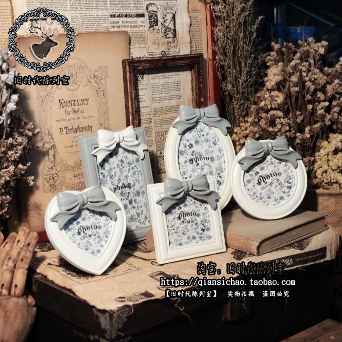 Bow Frame Korean lovely originality Wedding photos Photo frame children Photo Frame photograph prop Showcase displayin the Home accessories , Frame/Frames category - from Buy2taobao.com to provide professional Taobao agent buy service