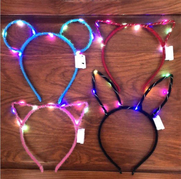 Emitting hairpin Noctilucent Flash Orecchiette Hair hoop luminescence Flash Head hoop Card issuance wechat Businessin the Toy/Childs/Puzzle/Building block/Model , Electronic/Light/Aerated/Tricky Toy , Glow Toys category - from Buy2taobao.com to provide professional Taobao agent buy service