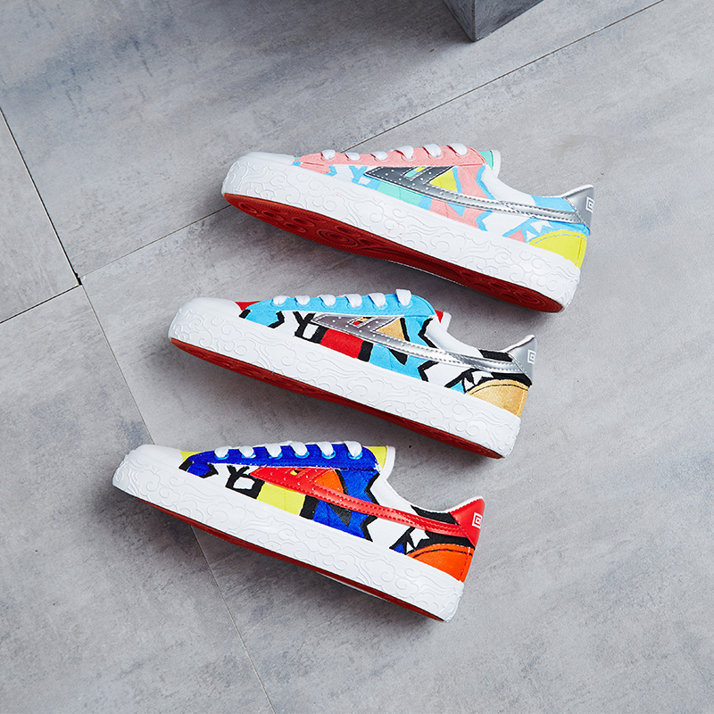 Mesa Hand drawn camouflage quality goods Warrior Classic style lovers canvas shoe Skateboard shoes White shoesin the Sports shoes new , Canvas shoes category - from Buy2taobao.com to provide professional Taobao agent buy service