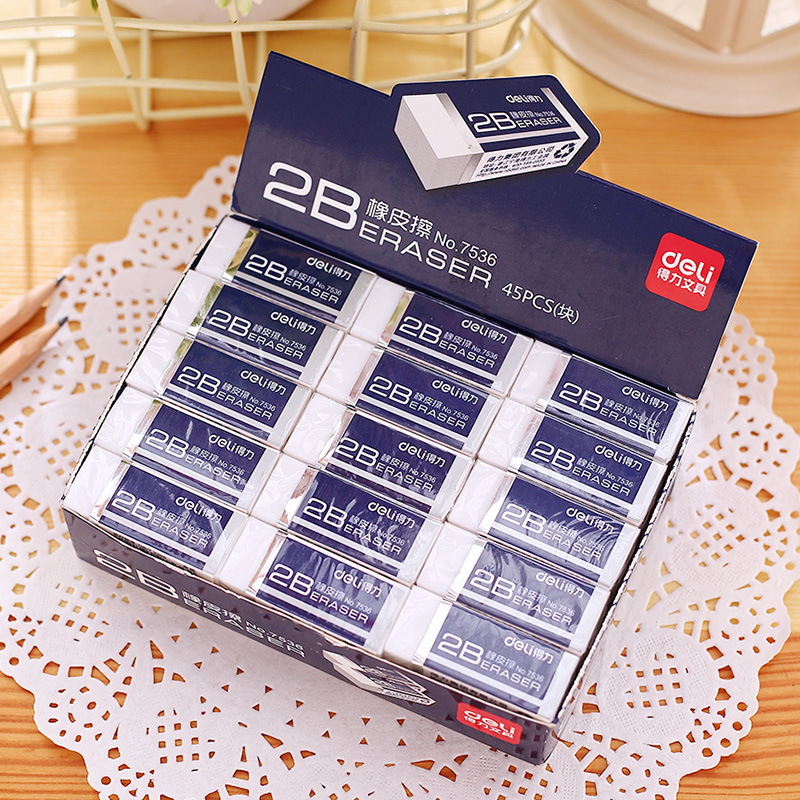 Deli/ Effective eraser 7536 eraser student Office Stationery eraser rubber painting eraserin the Electronic Dictionary/Electronic paper book/Stationery , Everyday school supplies , Eraser category - from Buy2taobao.com to provide professional Taobao agent buy service