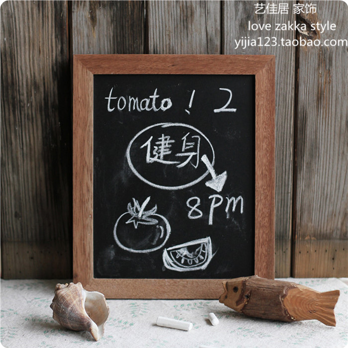 Yi Jia solid wood Scaffolding Blackboard coffee Restaurant menu blackboard to work in an office teaching Message boards Drawing boardin the Home accessories , Mural category - from Buy2taobao.com to provide professional Taobao agent buy service