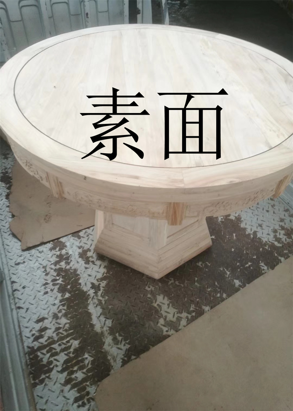 老榆木白茬圆餐桌仿古老榆木实木餐桌家具|msdalam kategori perabot kediaman, of Tables, meja makan - dari Buy2taobao.com untuk memberikan perkhidmatan ejen Taobao profesional membeli
