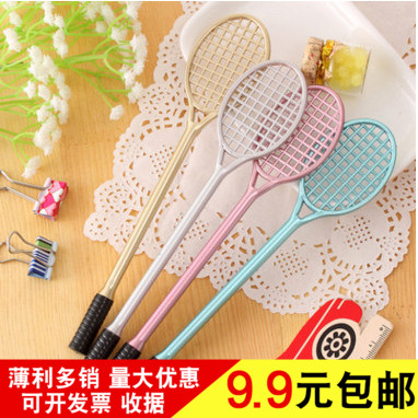South Korea stationery Gift gifts originality Badminton racket Roller ball pen Insert set Water pen student prizein the Electronic Dictionary/Electronic paper book/Stationery , Pens/Writing Tools , Gel category - from Buy2taobao.com to provide professional Taobao agent buy service